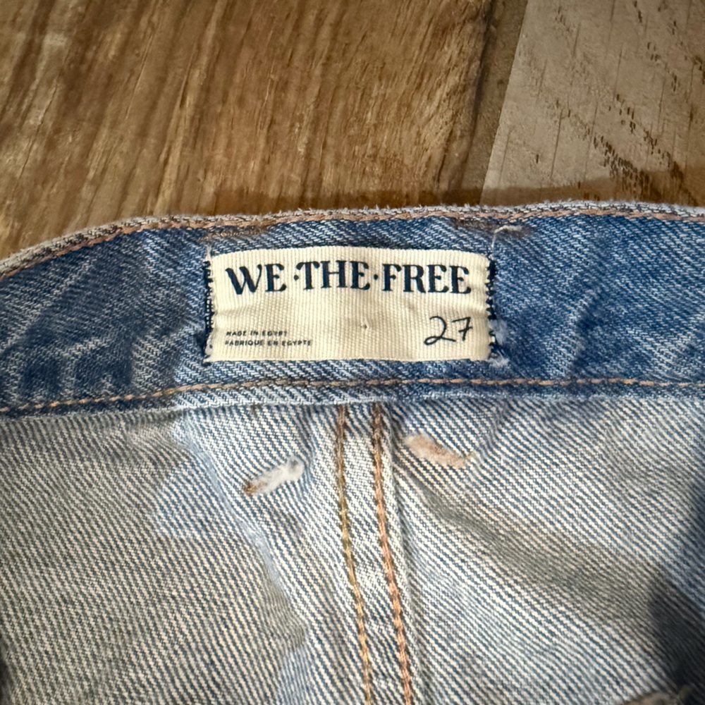 Free People We the Free Now or Never Denim Shorts - Picture 4 of 4